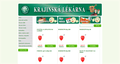 Desktop Screenshot of krajinskalekarna.cz