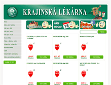 Tablet Screenshot of krajinskalekarna.cz